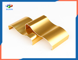 Golden and Gold Polishing Hot Sale Aluminum/Alu Profile
